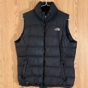 The North Face 700 Black Down Insulated Puffer Vest